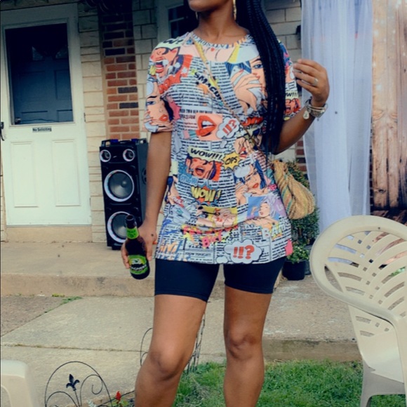 Bazooka Shirt Dress - Picture 2 of 3